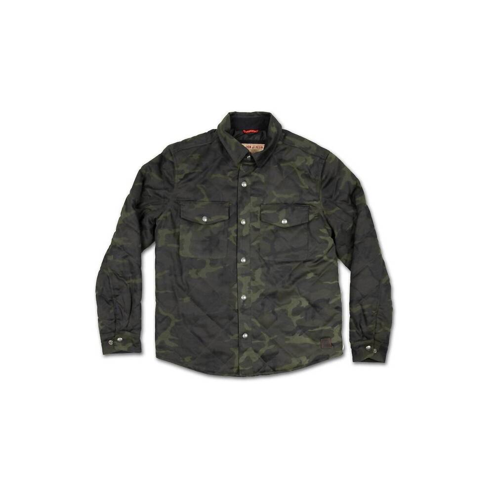 NEW IRON & RESIN men's alberta jacket in camo